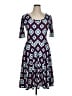 Lularoe Argyle Blue Casual Dress Size XL - photo 1