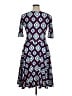 Lularoe Argyle Blue Casual Dress Size XL - photo 2