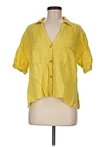 Pilcro Short Sleeve Blouse (view 1)