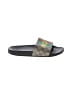 Gucci Gray Tan Slide Sandals Size 11 - photo 1