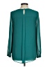 Naked Zebra 100% Polyester Teal Long Sleeve Blouse Size M - photo 2