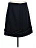 T Tahari Solid Black Formal Skirt Size 12 - photo 1