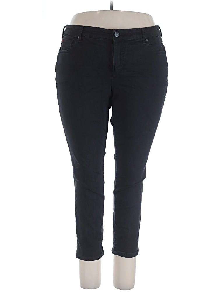 Pre-owned Slink Jeans Jeggings In Black