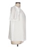 Ann Taylor LOFT White Short Sleeve Blouse Size L - photo 4