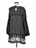 Roxy 100% Viscose Paisley Gray Casual Dress Size S - photo 1