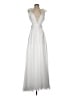Mac Duggal 100% Polyester White Cocktail Dress Size 4 - photo 1