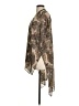 Dex 100% Polyester Tan Brown Kimono Size S - photo 5