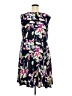 Wisp Floral Black Casual Dress Size 18 - photo 2
