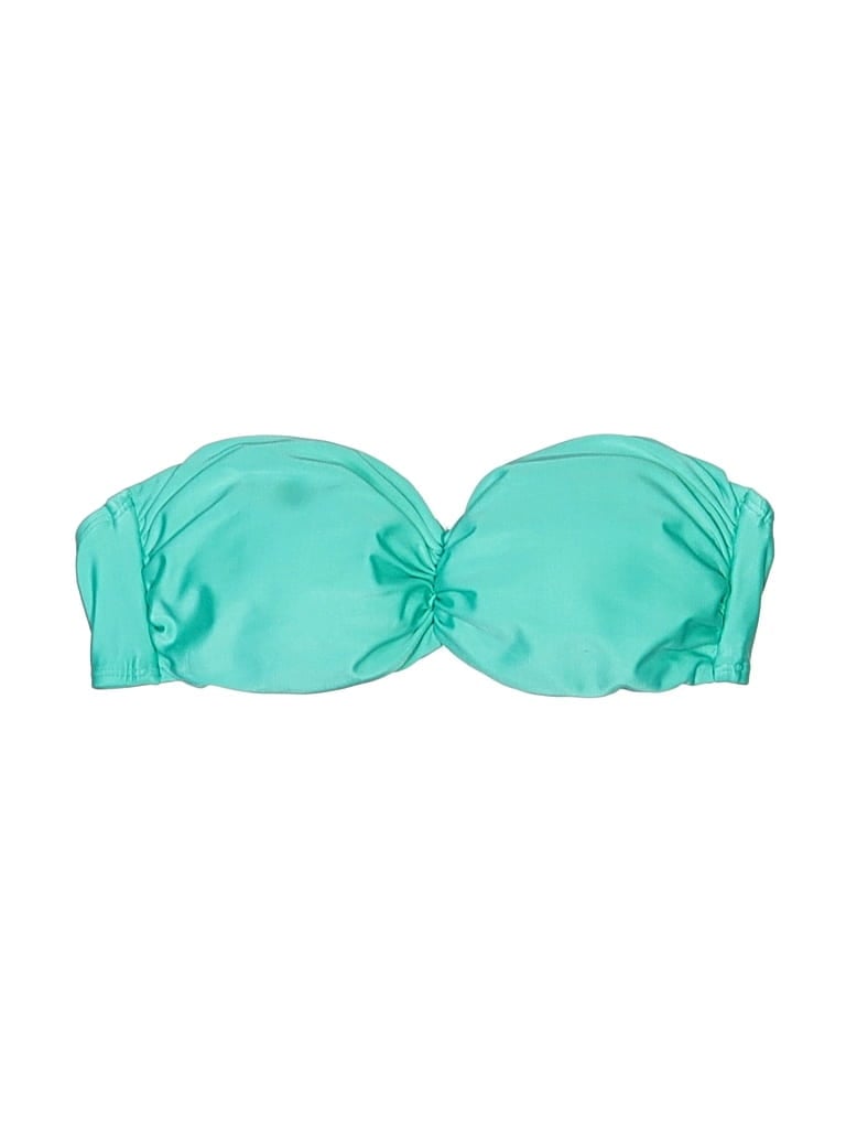 Pre-owned Lenny Niemeyer Swimsuit Top Teal Swimwear