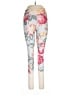 Assorted Brands Floral White Leggings Size L - photo 1