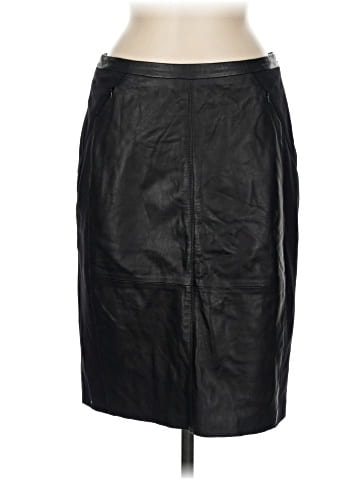 Halogen Leather Skirt (view 1)