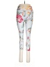 Assorted Brands Floral White Leggings Size L - photo 2