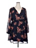 Wet Seal 100% Polyester Floral Blue Casual Dress Size XXL - photo 1
