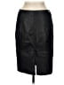 Halogen 100% Leather Black Leather Skirt Size 6 - photo 2