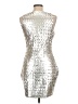 Shein Curve Metallic Silver Cocktail Dress Size 12 Plus (0) - photo 2