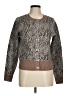 White House Black Market Animal Print Brown Pullover Sweater Size M - photo 1