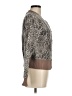 White House Black Market Animal Print Brown Pullover Sweater Size M - photo 4