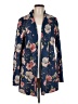Solitaire 100% Polyester Floral Blue Blazer Size M (estimated) - photo 1