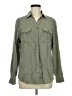 Chico's Green Long Sleeve Button-Down Shirt Size Med (1) - photo 1