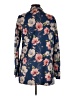 Solitaire 100% Polyester Floral Blue Blazer Size M (estimated) - photo 2