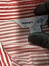 Old Navy 100% Cotton Stripes Red Long Sleeve Button-Down Shirt Size XL - photo 7