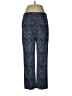 Piazza Sempione Animal Print Blue Casual Pants Size EU (IT) 44 / US 8 - photo 1
