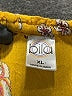 BILA 100% Rayon Yellow 3/4 Sleeve Blouse Size XL - photo 7