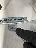 Port Authority 100% Polyester Ivory Short Sleeve Polo Size L - photo 7