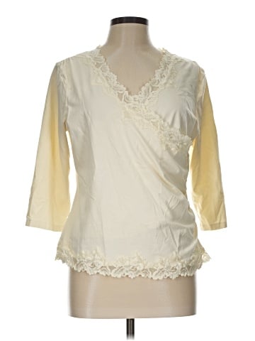 Coldwater Creek 3/4 Sleeve Top (view 1)