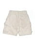 Zara 100% Cotton Tan Cargo Shorts Size 6 - photo 2