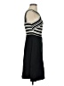 Maeve Stripes Black Cocktail Dress Size 0 - photo 4
