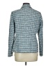 Jones New York 100% Polyester Tweed Blue Blazer Size M - photo 2