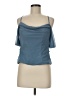 MoriLee by Madeline Gardner 100% Polyester Blue Sleeveless Blouse Size 8 - photo 1