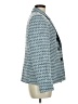 Jones New York 100% Polyester Tweed Blue Blazer Size M - photo 4