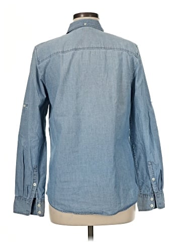 J.Crew Factory Store Long Sleeve Button-Down Shirt (view 2)