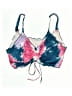 Shein Curve Tie-dye Blue Swimsuit Top Size 16 Plus (2) - photo 1