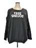 Torrid Gray Sweatshirt Size 5X Plus (5) - photo 1