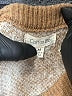 Cotton Bleu Polka Dots Tan Pullover Sweater Size M - photo 7