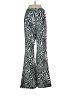 Shein Animal Print Silver Casual Pants Size 4 - photo 2