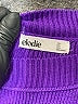 Elodie Solid Purple Pullover Sweater Size L - photo 7