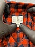 Banana Republic Plaid Orange Long Sleeve Button-Down Shirt Size 12-18 mo - photo 3