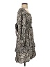 Angie Animal Print Black Casual Dress Size S - photo 4