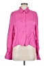 Zara Pink Long Sleeve Button-Down Shirt Size L - photo 1