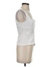 MNG White Sleeveless Blouse Size XS - photo 4