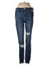 Free People Hearts Blue Jeans Size 28R Waist - photo 1