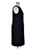 Nine West Solid Black Casual Dress Size 16 - photo 4