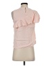 Maje 100% Viscose Pink Short Sleeve Top Size 2 - photo 2