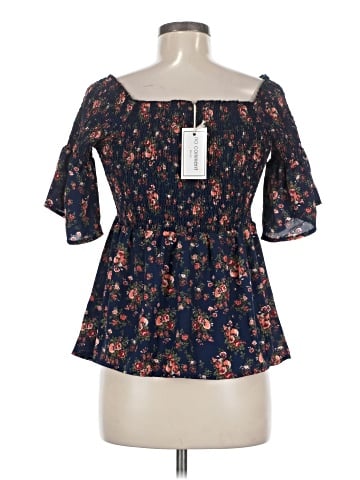 No Comment 3/4 Sleeve Blouse (view 2)