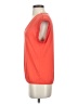 Express Orange Red Short Sleeve Top Size S - photo 5