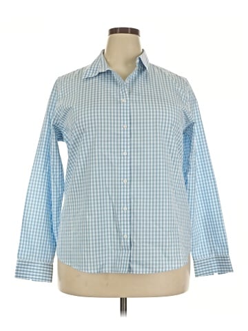 Lands' End Long Sleeve Button-Down Shirt (view 1)